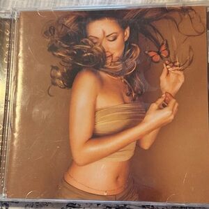 Music Album CD with Brown Cover